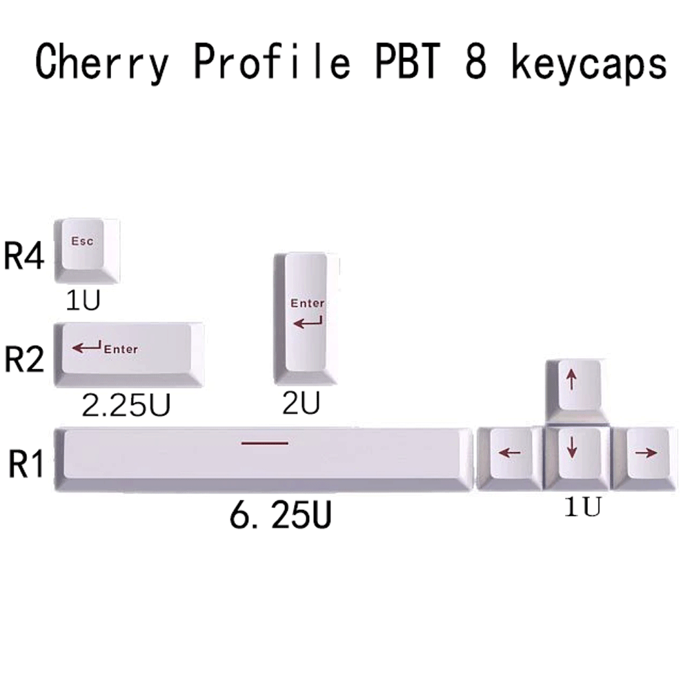 キーキャップチェリープロファイル PBT キーキャップメカニ - Gaming Accessories Aesthetic のレビューと価格